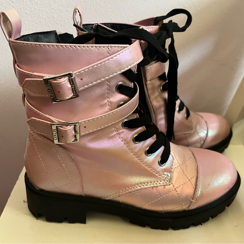 XOXO Kids Pink Boots